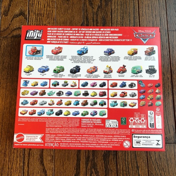 Disney Pixar Cars Mini Racers 15-Pack: Jocko Floko Mack Cars 3 - BRAND NEW!! - Picture 4 of 7